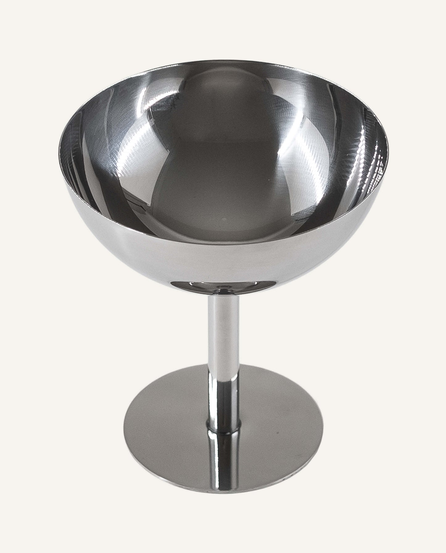 Tall Stem Stainless Coupe