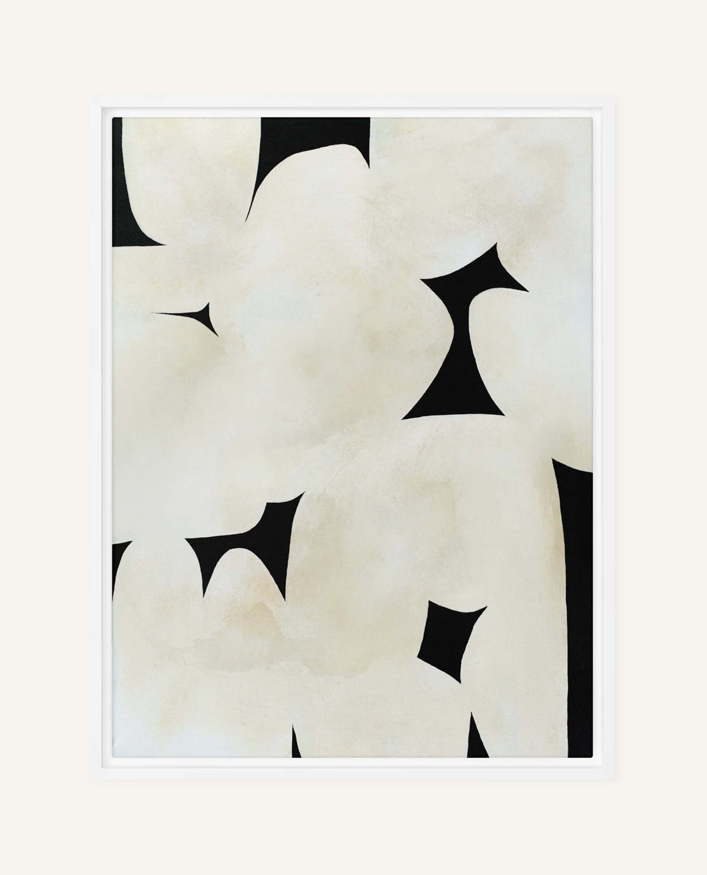 "Inflated" - Toile imprimée encadrée