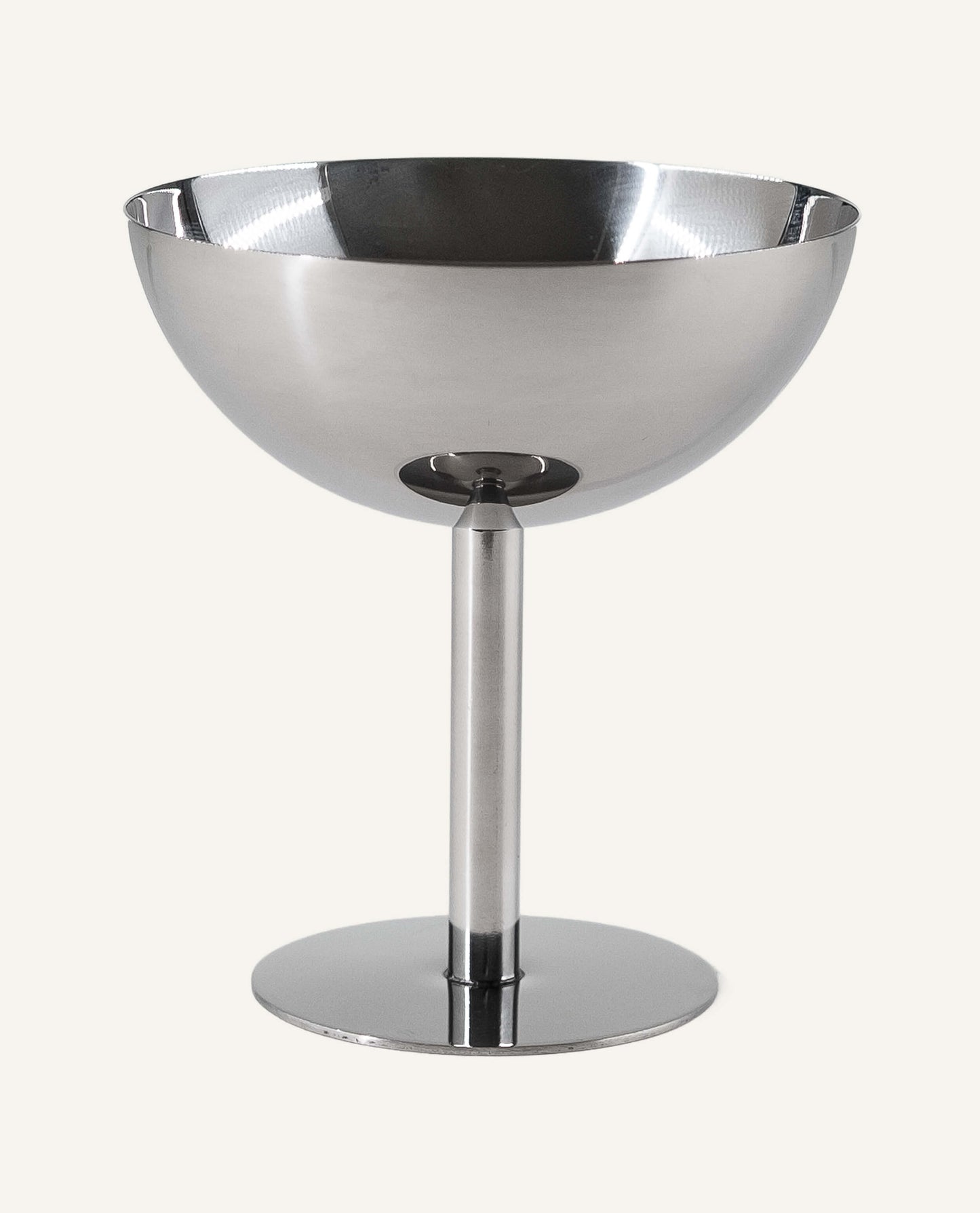 Tall Stem Stainless Coupe