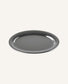 Small Oval Brushed Stainless Tray