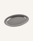 Small Oval Brushed Stainless Tray