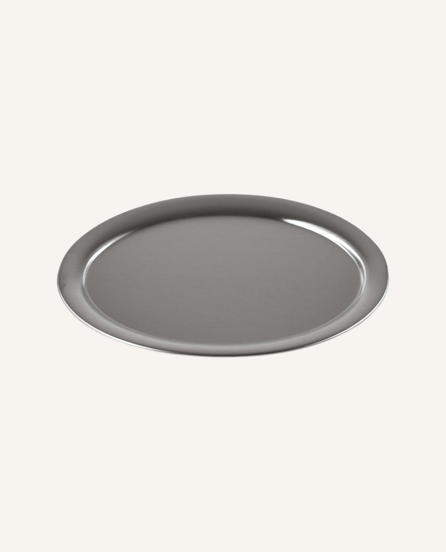 Large Oval Brushed Stainless Tray