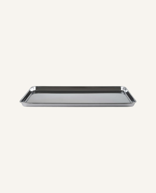Large Rectangular Stainless Tray