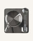 Square Saucer Stainless Espresso Set