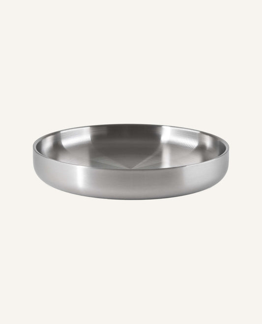 Brushed Stainless Plate