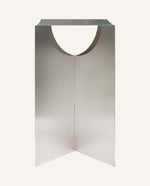 Stainless Steel Pedestal Table