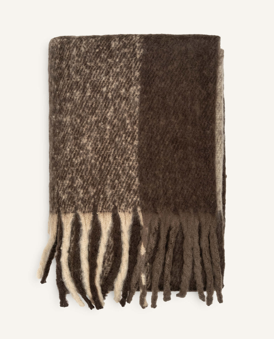 Elouise Wool Blend Throw | Multi main image 0