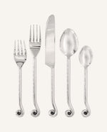 Five-Piece Spiral Flatware Set