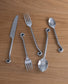 Five-Piece Spiral Flatware Set